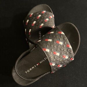 Tommy Hilfiger Kids Sandals - Black and Red